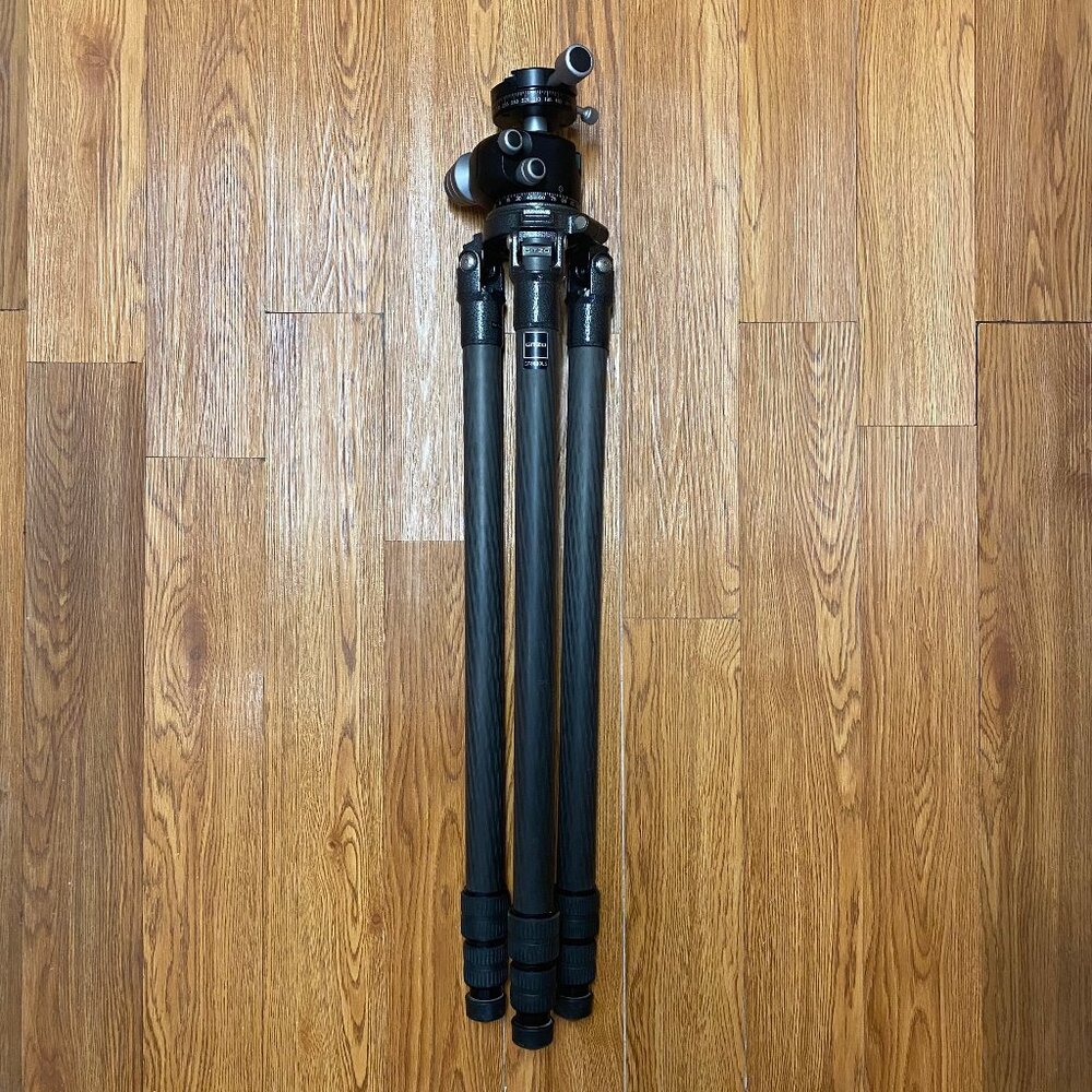 Gitzo GT3530LS Carbon Fiber Tripod Legs w/ RRS BH-55 Ball Head